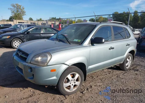 2006 Hyundai Tucson Gl z USA, uszkodzony, nr VIN KM8JM12B76U472044